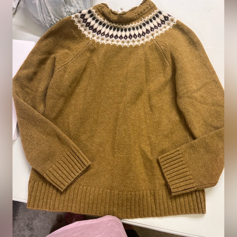 *Final Price* Sea New York Fair Isle Knit Wool Sweater - Picture 7 of 12